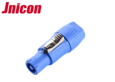 A segurança alta do soquete 20A IP65 da tomada do conector do diodo emissor de luz do Pin IP65 do azul 3 fácil monta