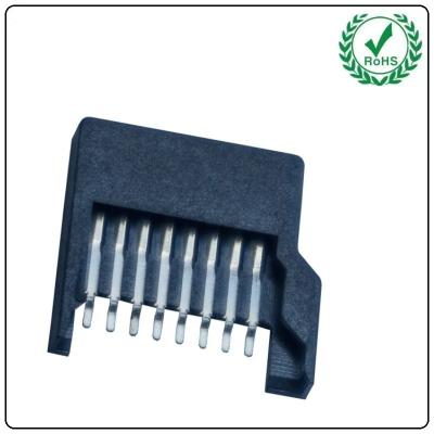 Soquete push pull do conector de cartão do TF micro SD todo o H=1.93 plástico milímetro