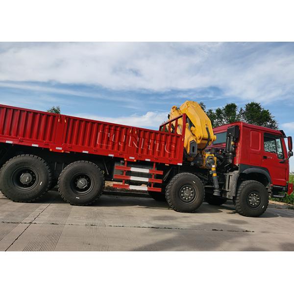 Sinotruck Howo 8x8 вся тележка груза привода колеса с кранами 30t 13t