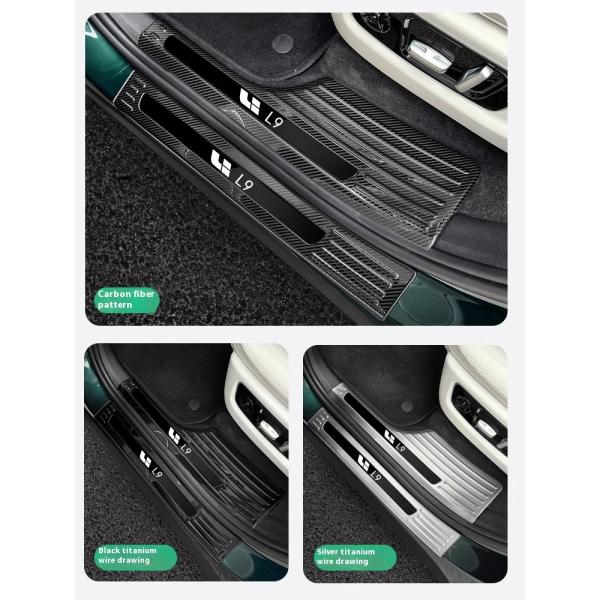 Transform Your L6 L7 L8 L9 Car with Lixiang Accessories Door Sill Strips Body Kit Interior and Exterior Parts