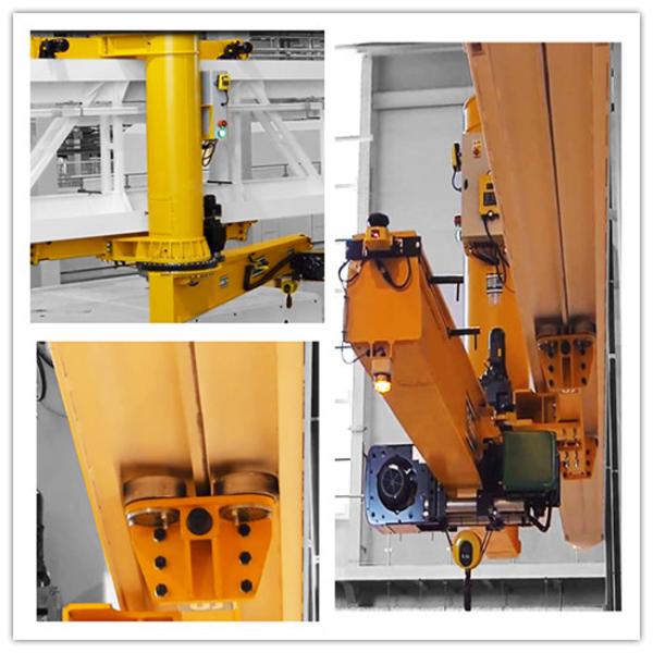 Стена стиля Европы установила кран кливера Slewing поднимает анти- нарушение планов