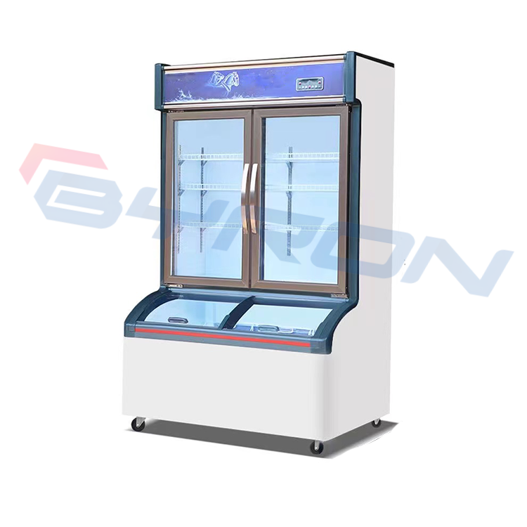 Multi Doors Convenience Store Refrigerator OEM Grocery Store Display Coolers