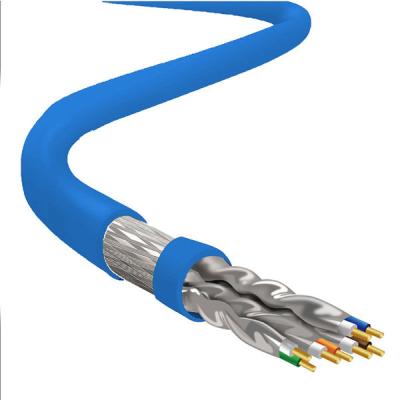 1000Ft CAT8 SFTP 22AWG Blue PVC Jacket 40Gbps High Speed Ethernet Cable