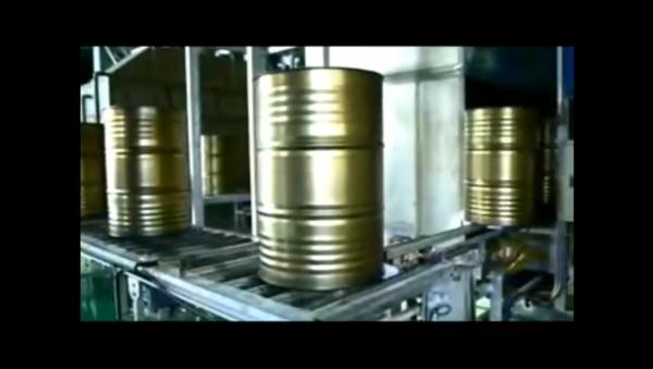 Máquina para fabricar latas de estaño con sellado de borde de siete capas para costillas W para la producción de barriles de 200 l