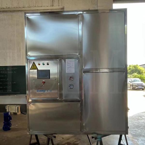 Energy Saving ICEMA 1T-10T Industrial Cube Ice Machine for Food and Beverage Industry