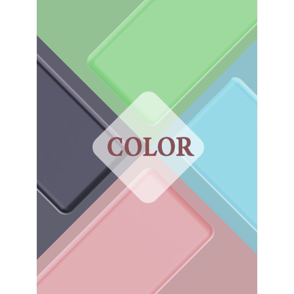 LED Display Mini Portable Charger Ultra Slim Power Bank Macaron Colors 5000mAh