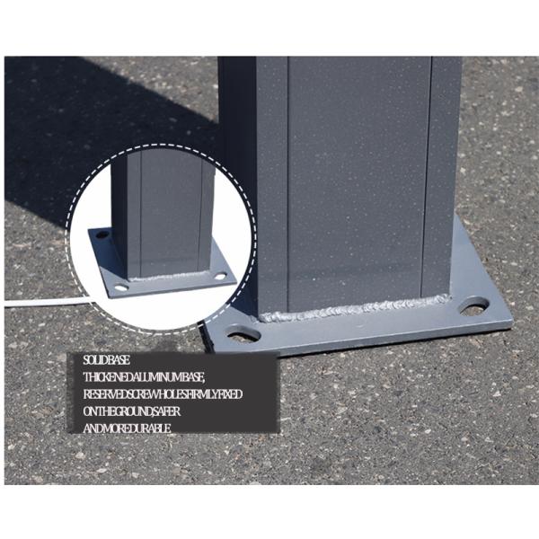 Spot LED Square Landscape Light Post IP65 Solar Garden Light for Park Street Lamp