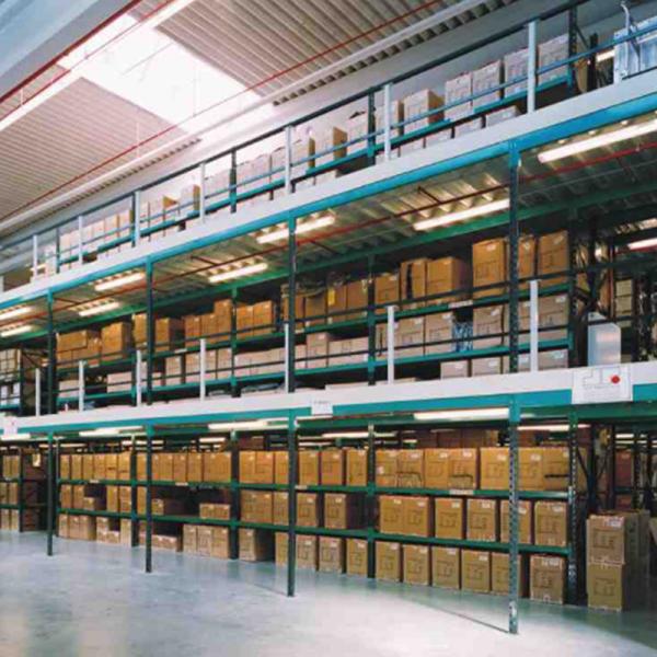 ODM Rack Supported Mezzanine Racking System 6 Tons Firm