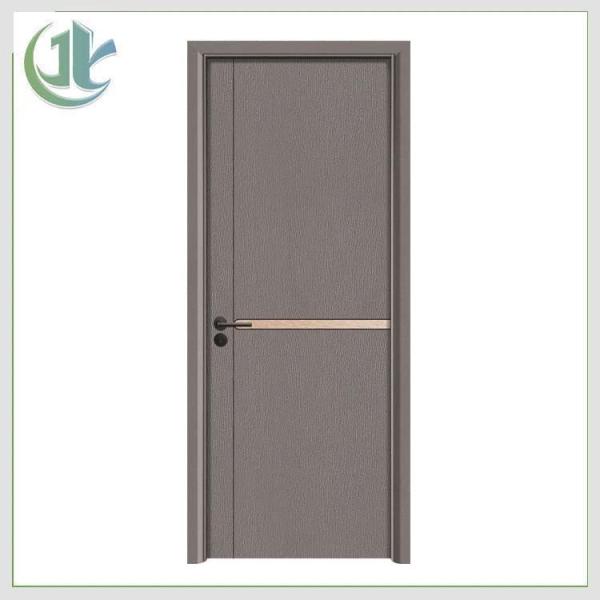 Recyclable WPC Hollow Core Interior Doors , 45mm Thickness Hollow Core Wood Door
