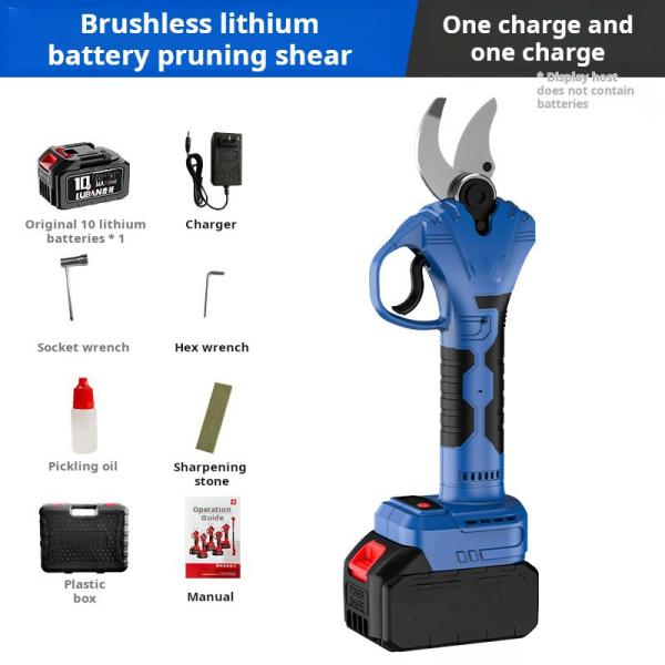 Tesouras de poda elétricas de bateria de 45 mm Tesouras de poda portáteis Tesouras recarregáveis