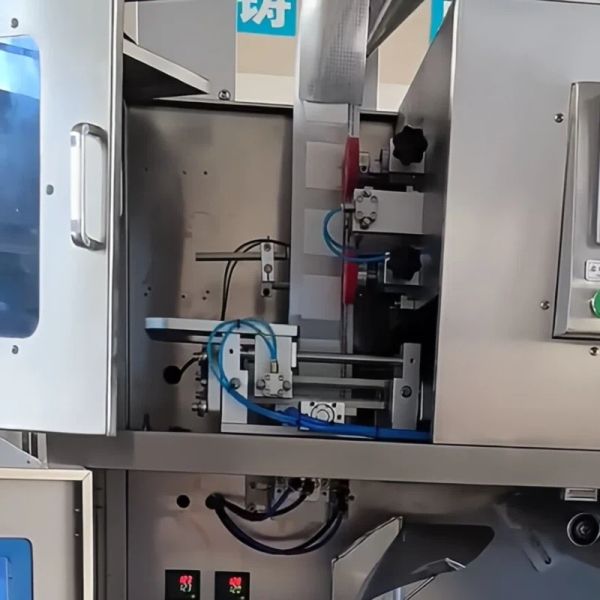 Fully Automatic Coffee Packing Machine Inner Outer Coffee Bag Packaging Machine 3.7kw