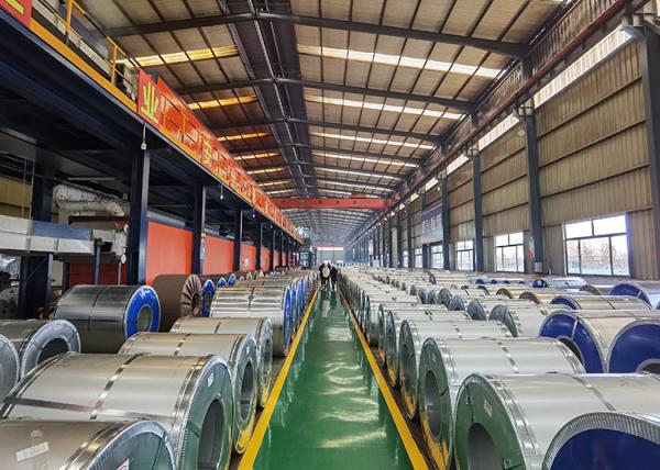 Hot Dip Pre Coated Galvanized Steel Coil For Warehouse