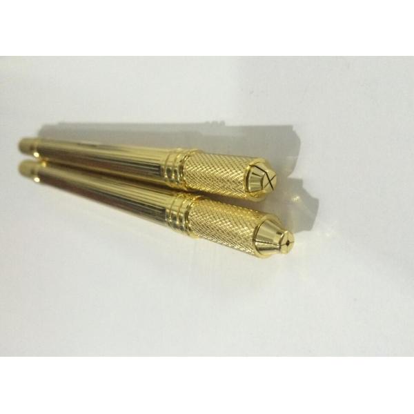 Aluminum Microblade Eyebrow Pen With Double Head And Manual Tattoo Pen