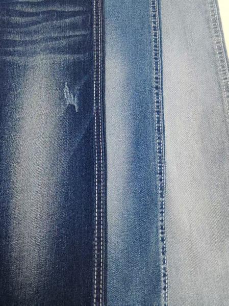 Stretchy comfort 55%cotton Denim Fabric high quality 12*21/40+70 Construction JSD3031 suit jeans Wholesale denim