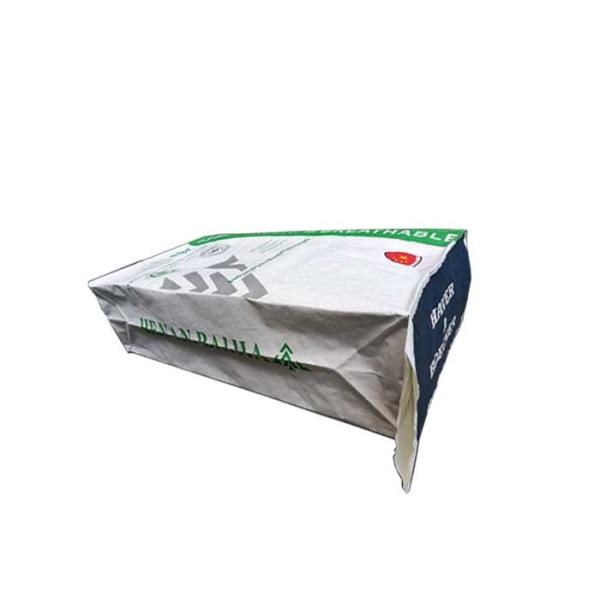 Chemical Powder Packing Valve Paper Bags Durable Multilayer Flat Bottom Paper Bags