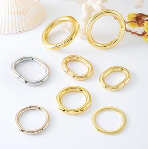 Bag Garment Accessories Alloy O Ring Buckle Eco Metal O-rings for Custom