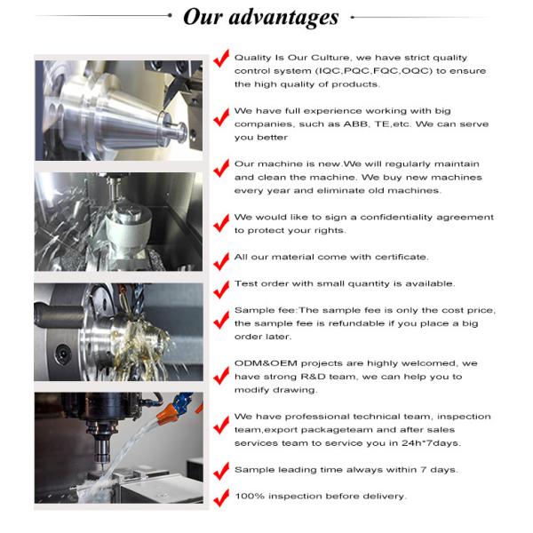 Custom Aluminium Metal Titanium CNC Turning/Milling Precision Part by 2D/3D/Drawing