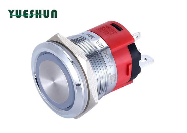 auto momentâneo do começo 18A da luz do diodo emissor de luz 12V que trava o interruptor de tecla