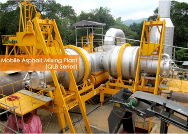 10 Tons Capacity Hot Asphalt Mixing Plant With Auto Control Manually PLC Control System