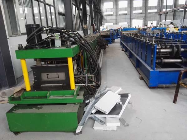 45# Steel Purlin Forming Machine 15-20m/min Speed