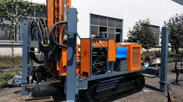 DTH hydraulic CRAWLER WATER WELL DRILLING RIG machine portable water well drilling rigs deep water well drilling rigs