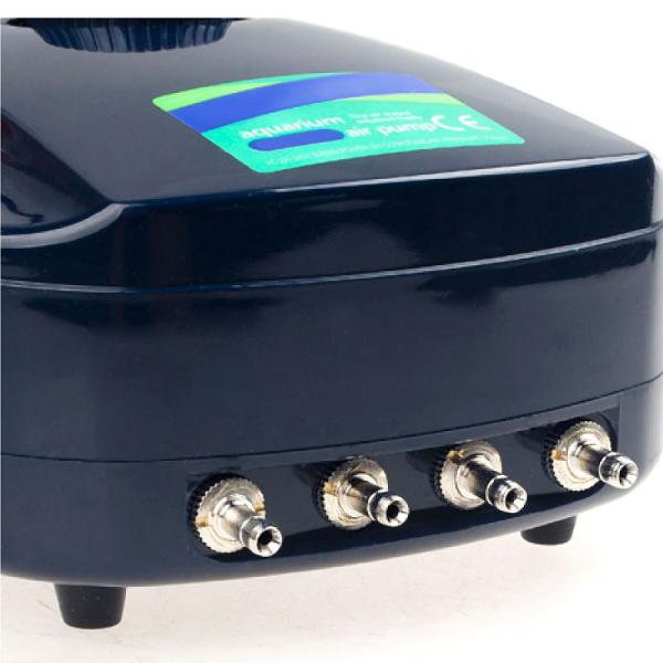 60Hz 5L Aquarium Air Pump 4 Outlets Oxygen Pump Aquarium Bubbler For Fish Turtle Tank