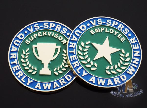 Promotion Gift Custom Challenge Coins Collectors Old Effect Antique Silver Plating
