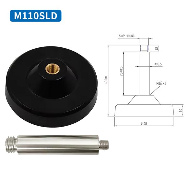 Soporte de montaje de base magnética M90SD/M110SLD, montaje en pared estable para antena de medición de alta precisión RTK GNSS GPS