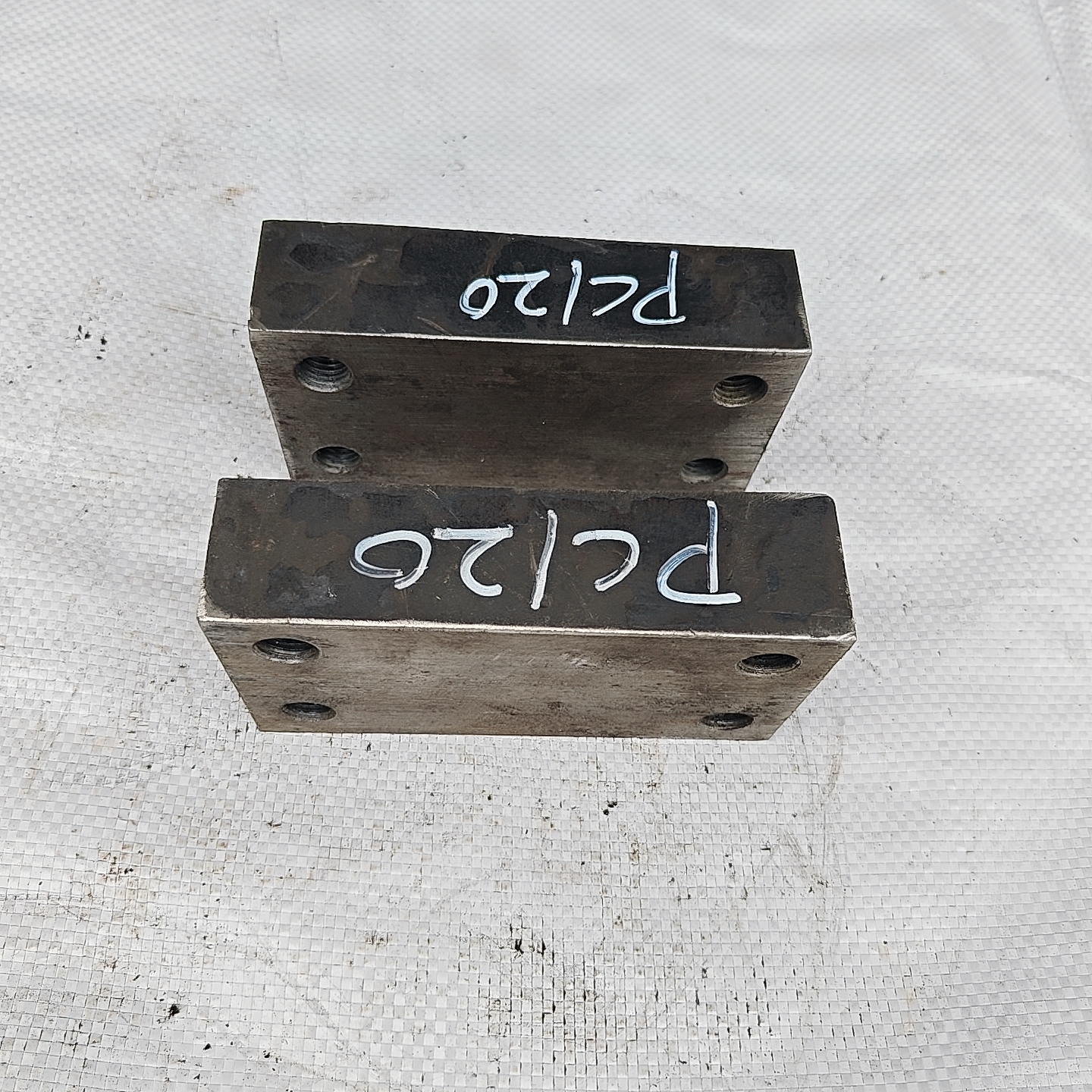 Precision CNC machined towing wheel seat for Komatsu PC120 PC1205 PC1206 excavators with accurate mounting holes for direct installation