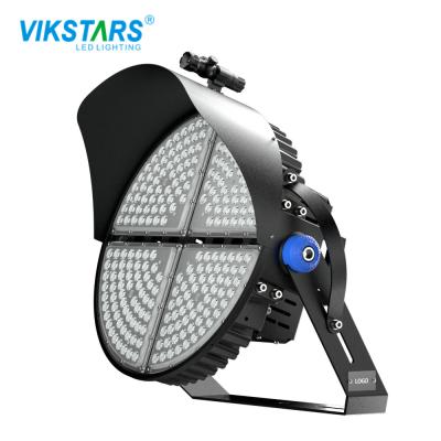 High Mast Led Stadium Light 400 800 1200w Black Aluminum Housing Case 170lm/W