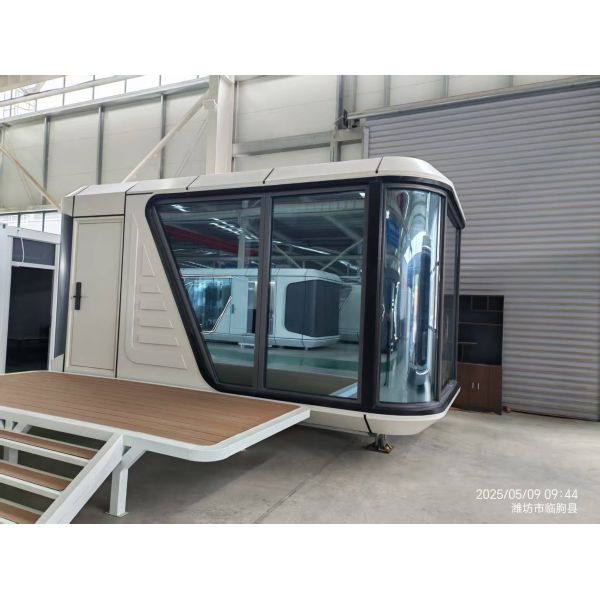 18 Sqm Customized Layout Steel Frame M20 Capsule House for Efficient Living