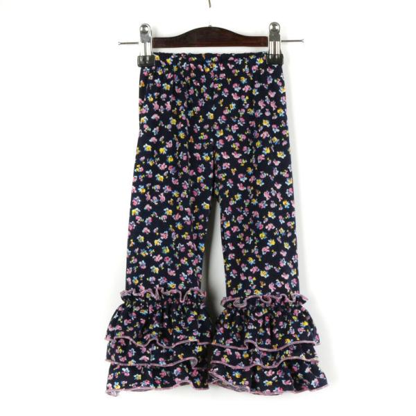 Summer Long Lace Children'S Casual Trousers Skin Friendly Floral Flare Pants Outfit
