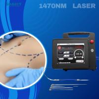 Machine de liposuccion au laser professionnel Endolaser de lipolyse 980nm 1470nm Endo machine de lifting du visage au laser