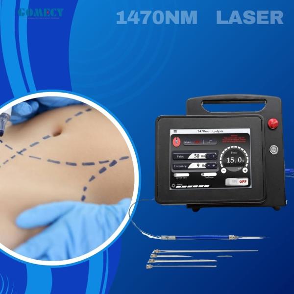 Machine de liposuccion au laser professionnel Endolaser de lipolyse 980nm 1470nm Endo machine de lifting du visage au laser