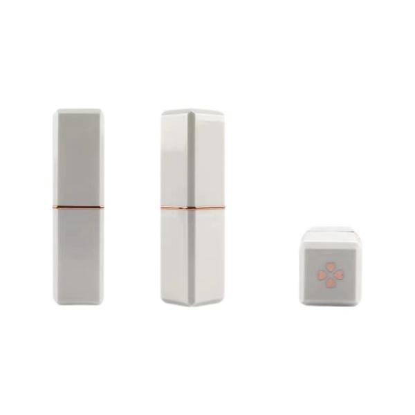 Lipstick Tube With Rubber Seal Screw Plastic Lip Balm Tube For Cosmetic Container