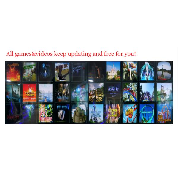 Double Seat Egg Shape  Virtual Reality Simulator  /  Top Motion Chairs 9D Movie Cinema