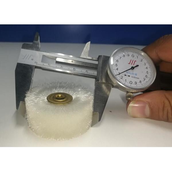 Fill Density Nylon Soft Bristle Brush Roller / Industrial Roller Brushes