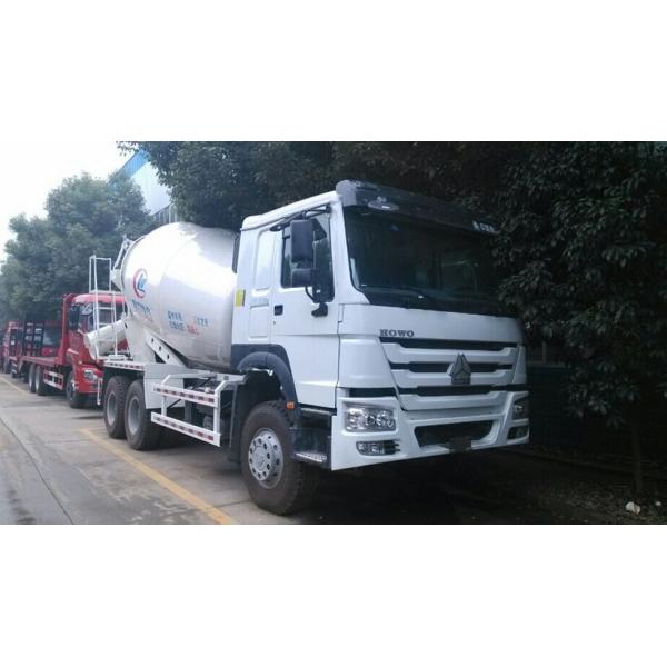 Sinotruk Howo 6x4 Concrete Mixer Truck Concrete Mixing Equipment 10cbm 70 Cabin With Air Condition