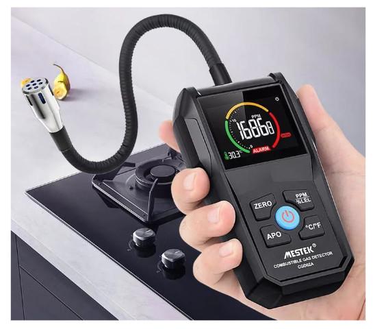 Gas Detection Instrument LCD Meter Display