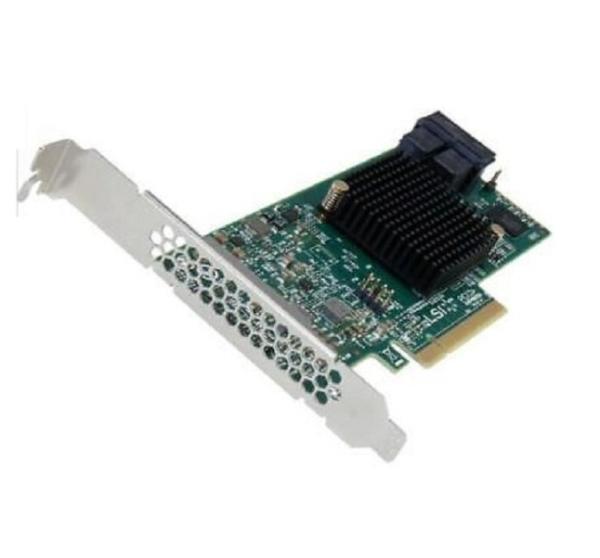 Broadcom 9311-8i Adaptateur de bus hôte LSI 8 Ports SAS PCIe 3.0 Carte HBA 12 Gb/s Support Raid 0/1/1E/10