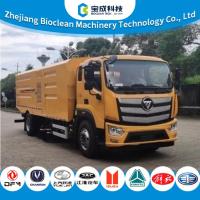 18000KG 220hp LNG Road Sweeper Truck For Large Area Cleaning ZBJ5182TSLNG-P1