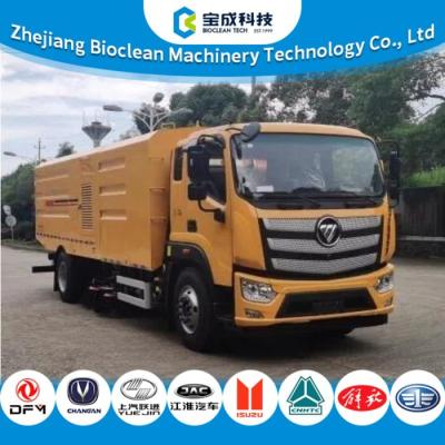 18000KG 220hp LNG Road Sweeper Truck For Large Area Cleaning ZBJ5182TSLNG-P1
