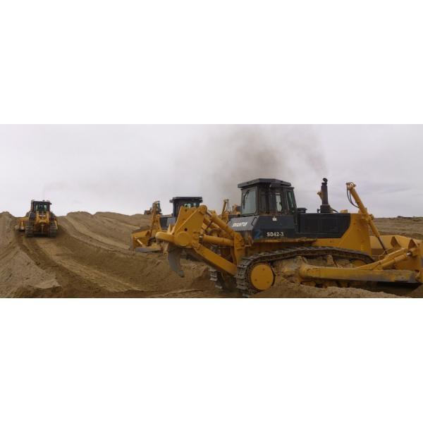 320HP 11.24CBM Dozer Shantui Bulldozer SD32 With Cummins Engine and Big Bulldozer,  Hydraulics Blade and Ripper