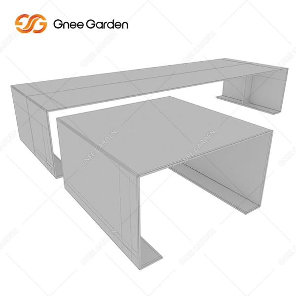 мебели металла толщины 1.5mm сталь Corten Суда на открытом воздухе на открытом воздухе стальная