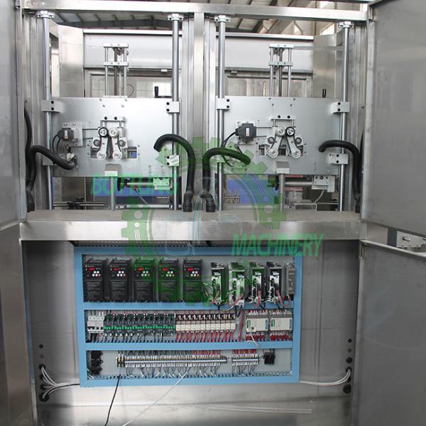 PLC Control Double Head Neck Body Sleeve Applicator Bottle Labeling Machine