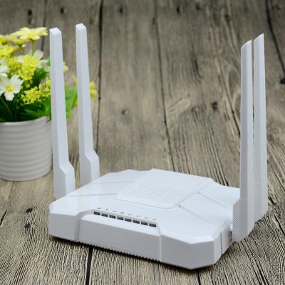 White AC1200 Wifi Router , Home Gigabit Port Router Vpn Pass - Through
