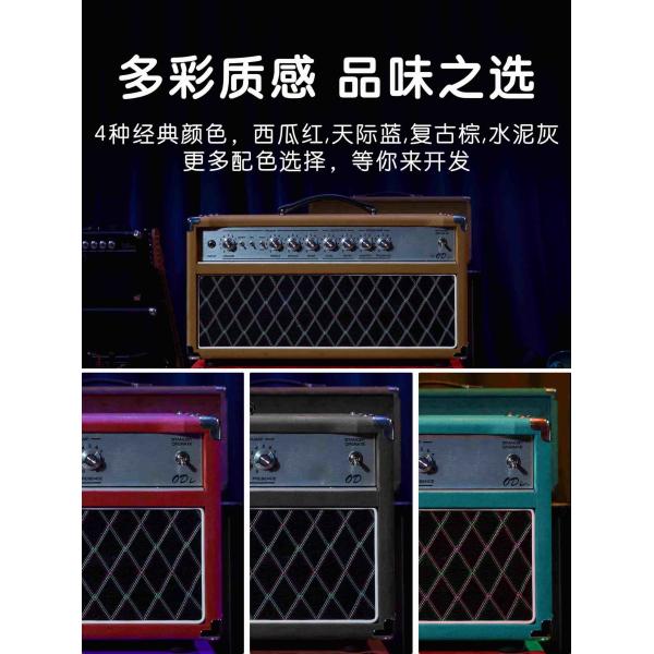 Custom Dumble Clone 2025 Overdrive Reverb 50-Watt Hand-Wired Tube Head-Suede Blue JJ Tubes 50W