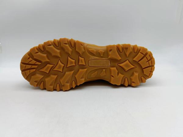 OEM Microfiber Leather Safety Boots  Steel Toe Kevlar Safety Shoes EVA Sole Work Shoes Security Work Boots
