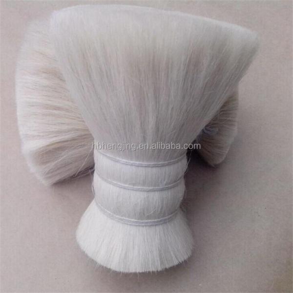 Washed Double Drawn Dressed Goat Hair for Paint Brush