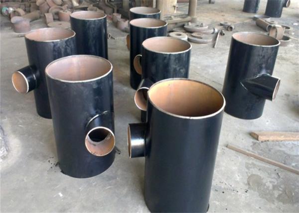 Carbon Steel Pipe Fittings A234Wpb Butt Weld Butt-Welding Stright Equal Tee